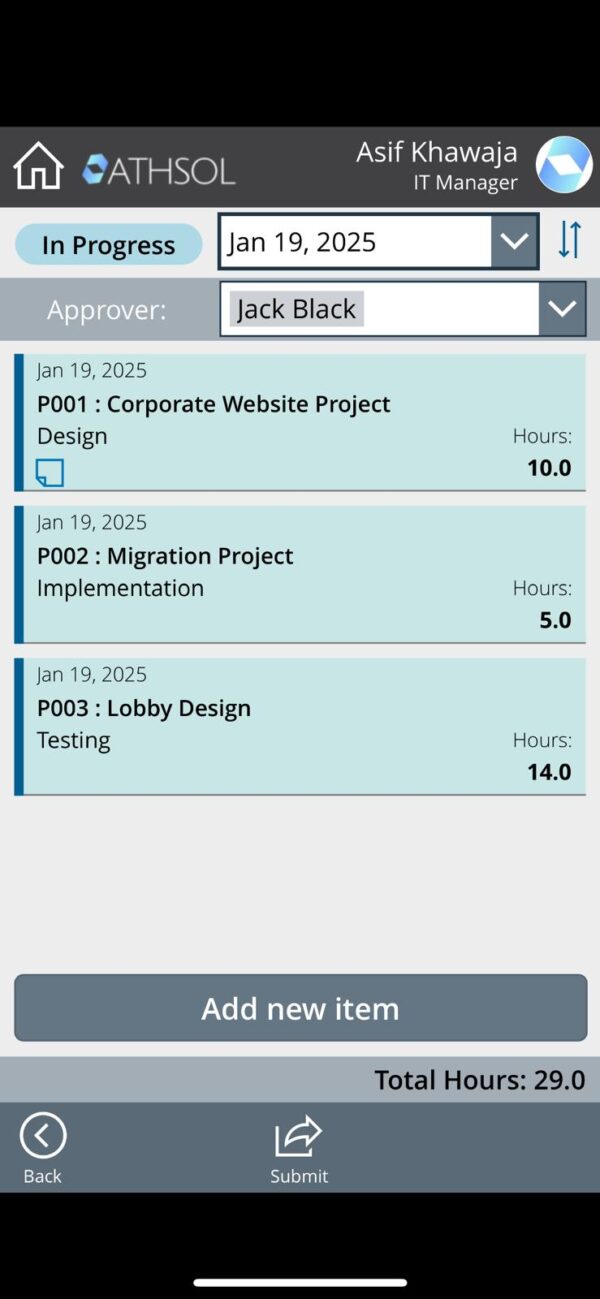 2-in-1 Bundle: Project Timesheets PowerApp + Mobile Add-on App - Image 11