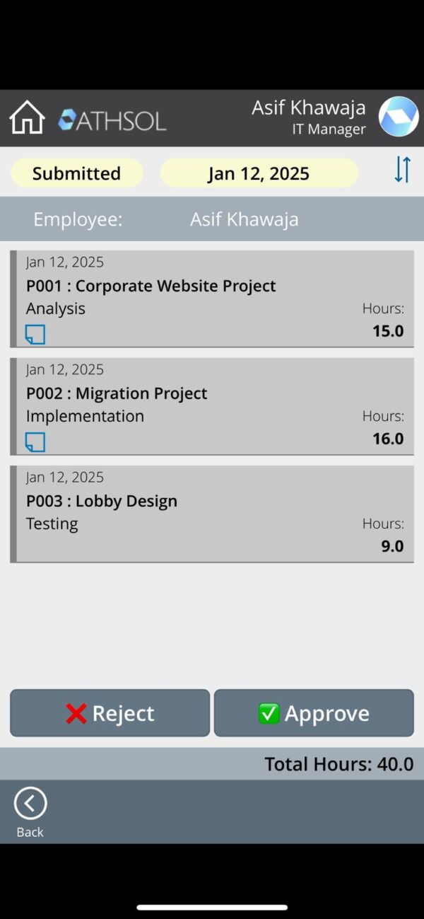 2-in-1 Bundle: Project Timesheets PowerApp + Mobile Add-on App - Image 12