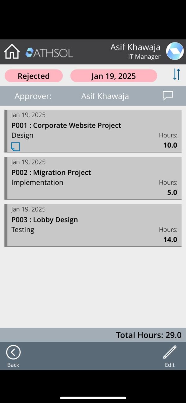 Project Timesheets - Mobile Add-on PowerApp - Image 10